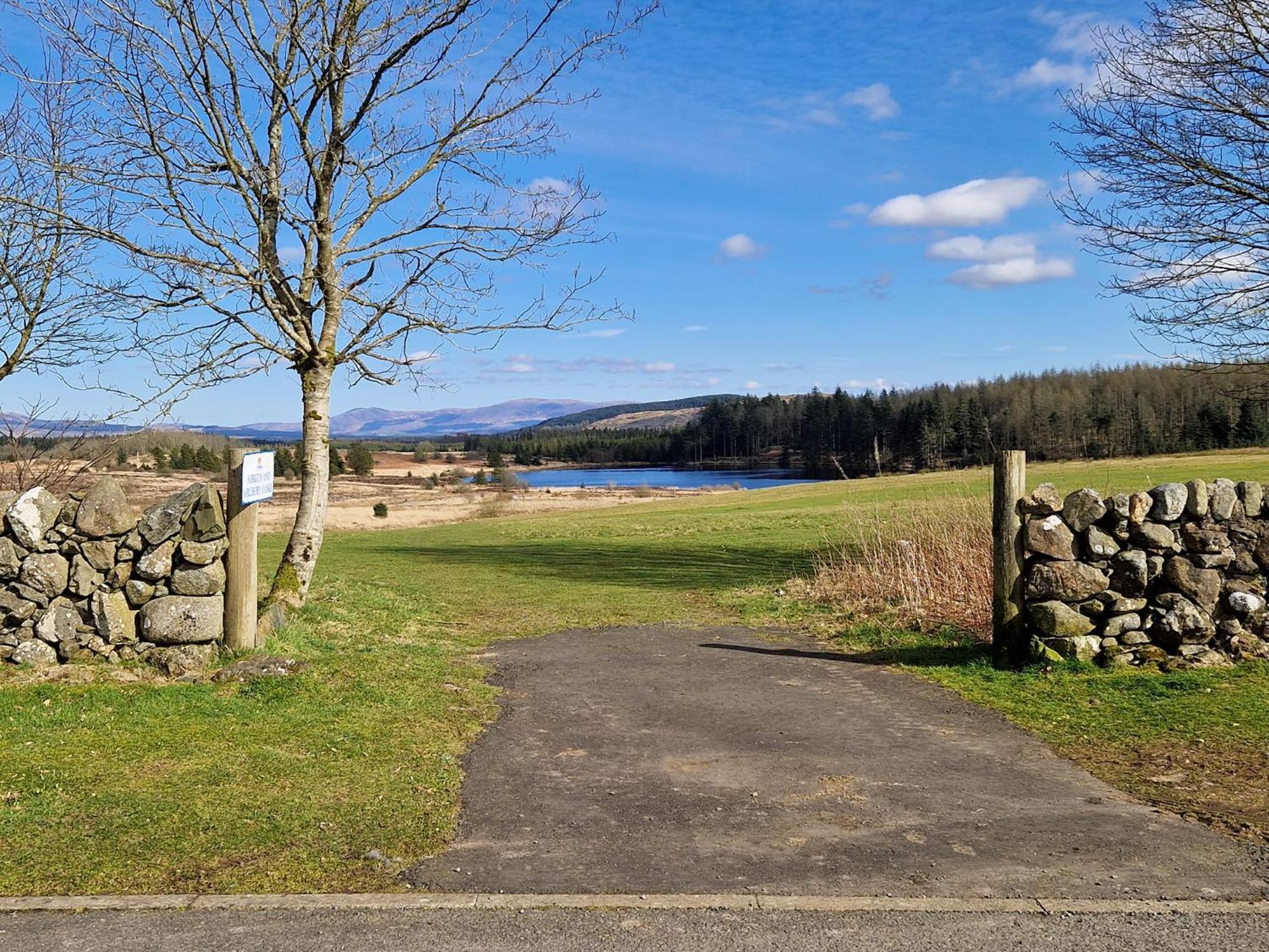 Lochview Retreat Caravan Balminnoch Exterior photo