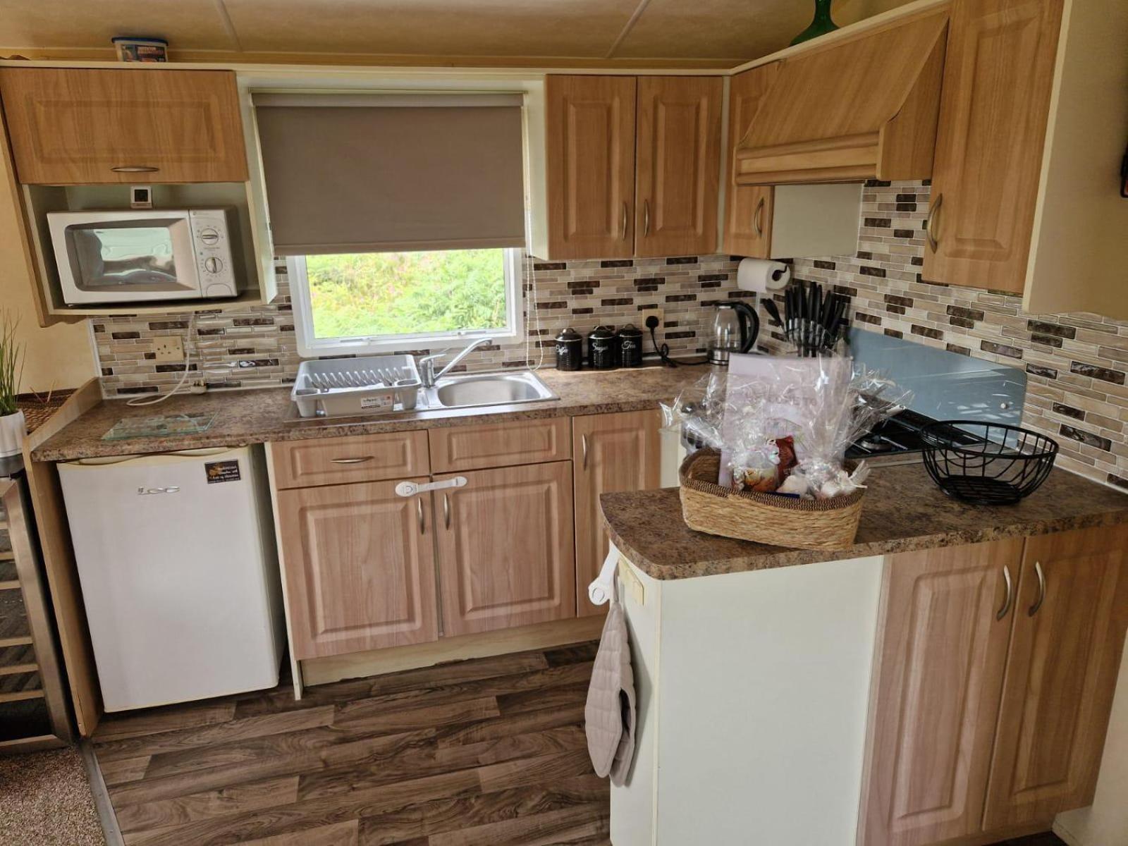 Lochview Retreat Caravan Balminnoch Exterior photo